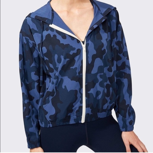 Splits59 Blue Camo Jacket Size Small - Picture 1 of 4